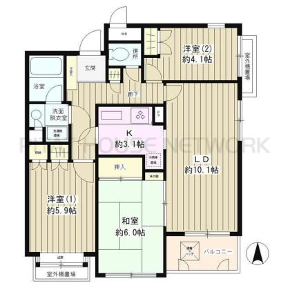  間取り図写真