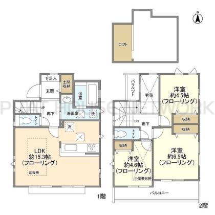  間取り図写真