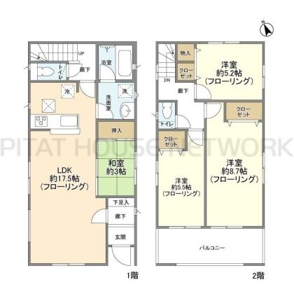  間取り図写真