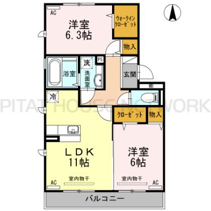  間取り図写真