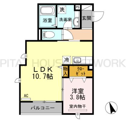  間取り図写真