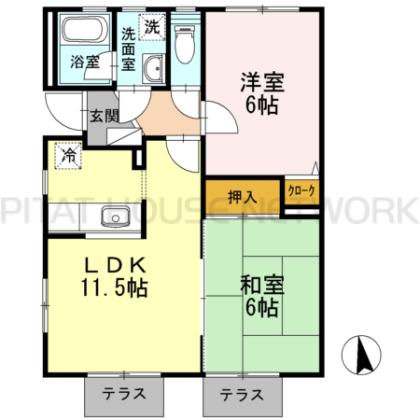  間取り図写真