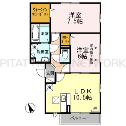  間取り図写真