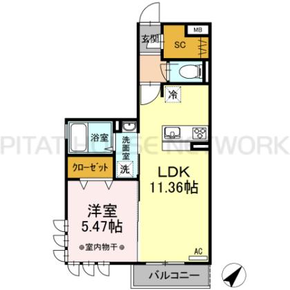  間取り図写真