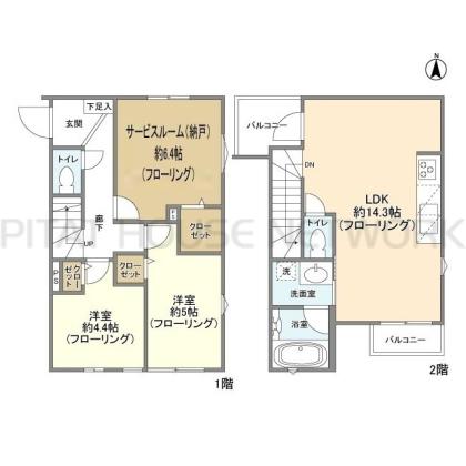  間取り図写真