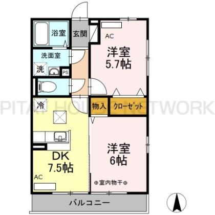  間取り図写真