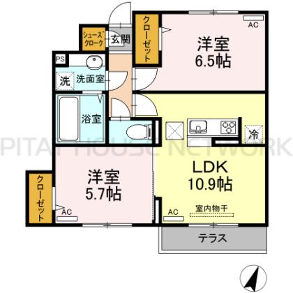  間取り図写真