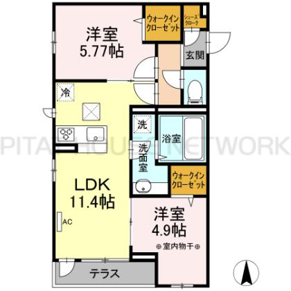  間取り図写真