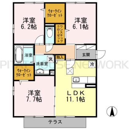  間取り図写真