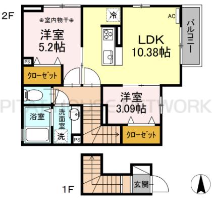  間取り図写真