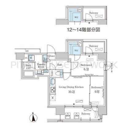  間取り図写真