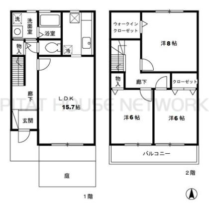  間取り図写真