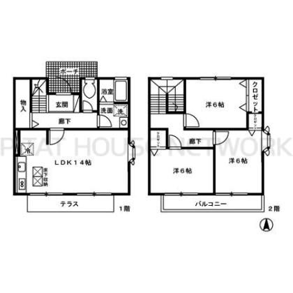  間取り図写真