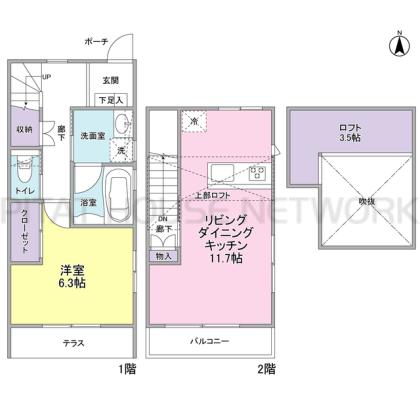  間取り図写真