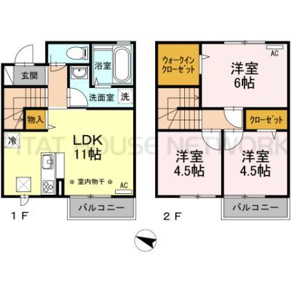  間取り図写真