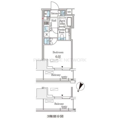 ベルファース大井町グランデ 間取り図写真