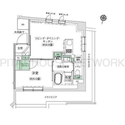  間取り図写真