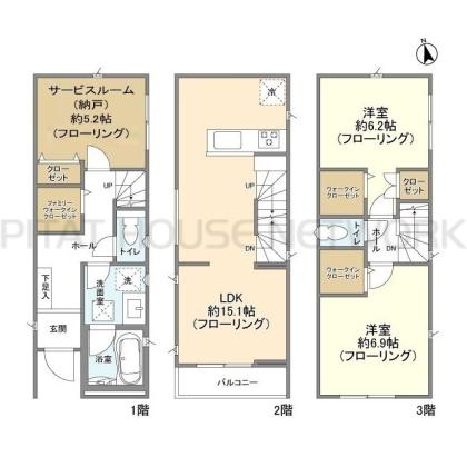  間取り図写真