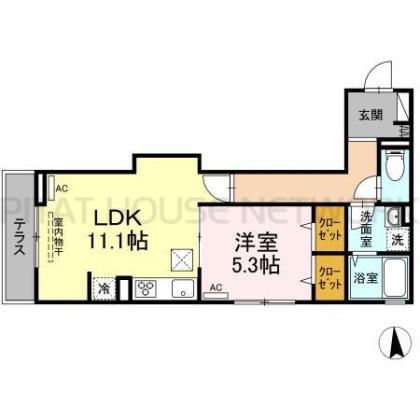  間取り図写真