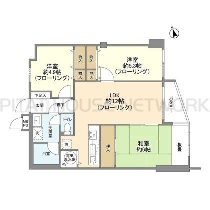  間取り図写真
