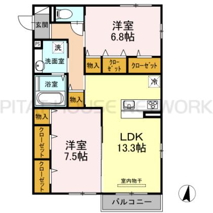  間取り図写真