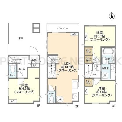  間取り図写真