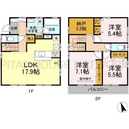  間取り図写真