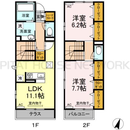  間取り図写真