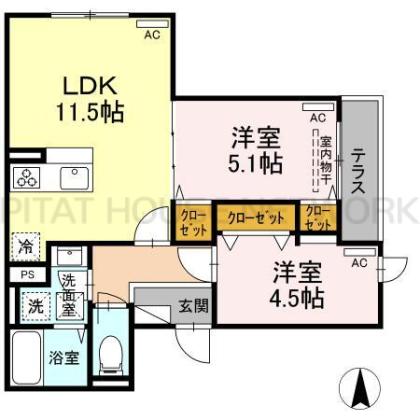  間取り図写真