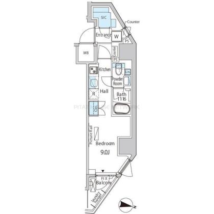  間取り図写真