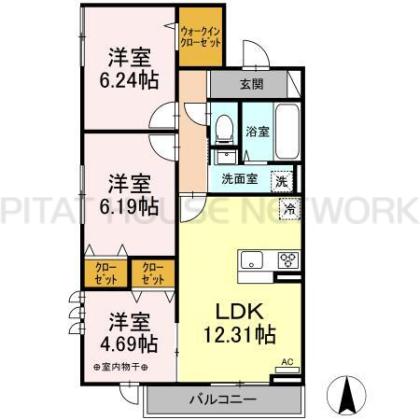  間取り図写真