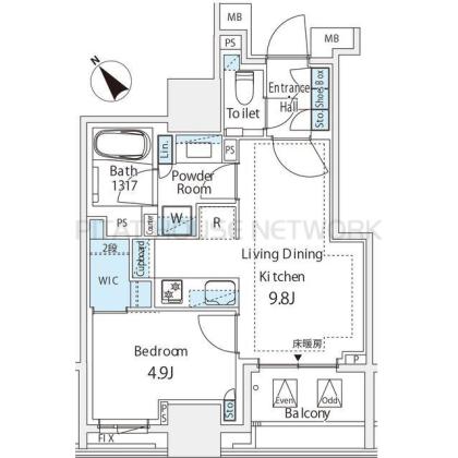  間取り図写真
