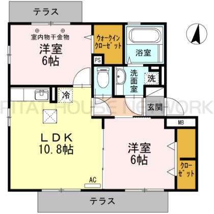 間取り図写真