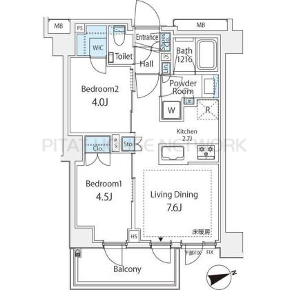  間取り図写真