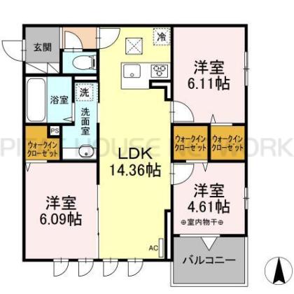  間取り図写真