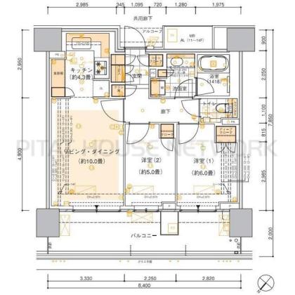  間取り図写真