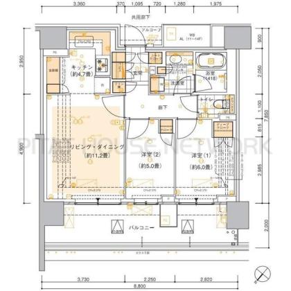  間取り図写真