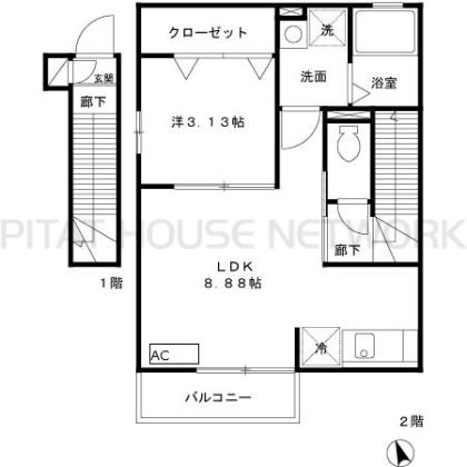  間取り図写真