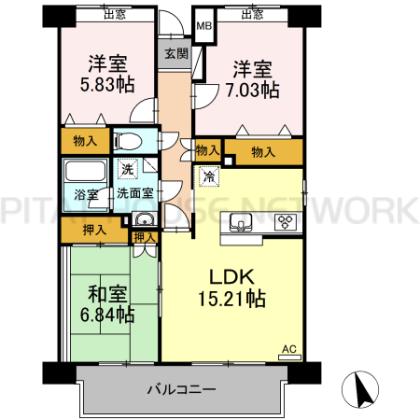  間取り図写真