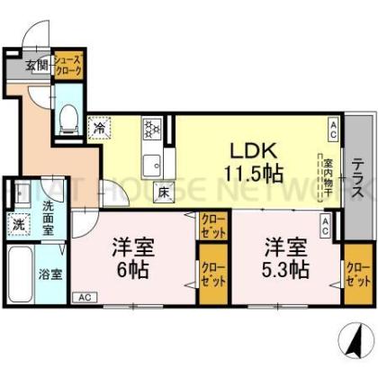  間取り図写真