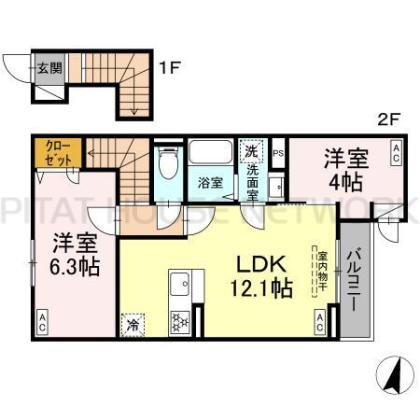  間取り図写真