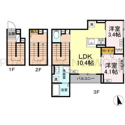  間取り図写真