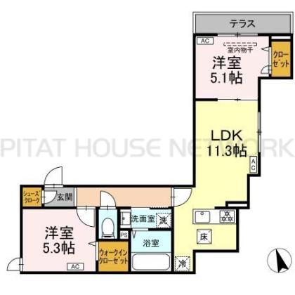  間取り図写真