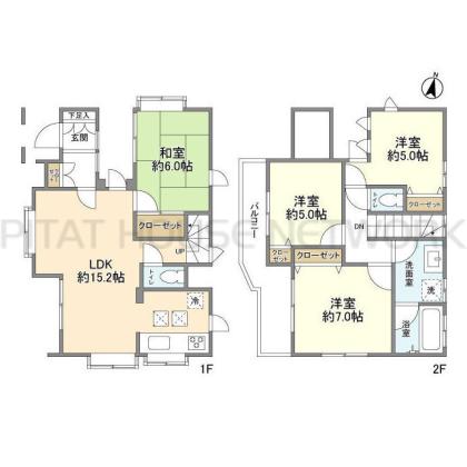  間取り図写真