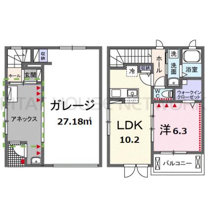  間取り図写真