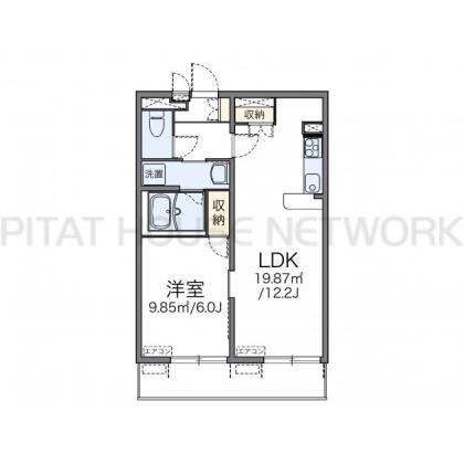 代表的な間取のため実際の間取とは異なる場