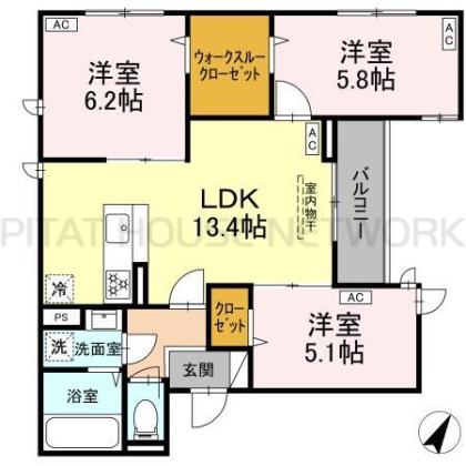  間取り図写真