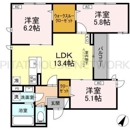  間取り図写真