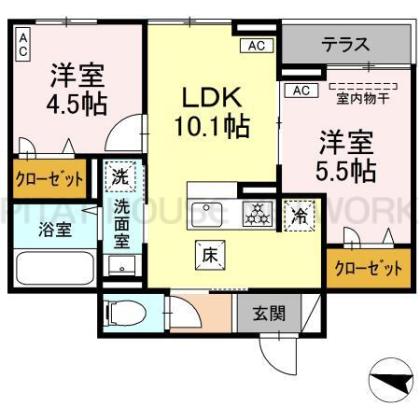  間取り図写真