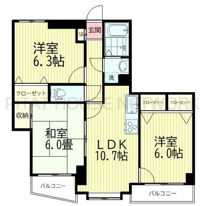 間取図(平面図)